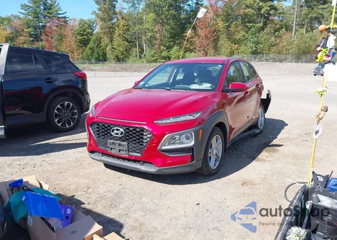 2018 Hyundai Kona Se z USA, uszkodzony, nr VIN KM8K1CAA7JU095919